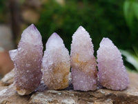 Natural Drusy Lilac Amethyst Spirit Crystals x 35 From Boekenhouthoek, South Africa