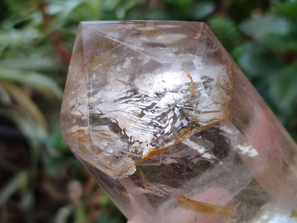 Polished Clear Quartz Crystals x 3 From Madagascar