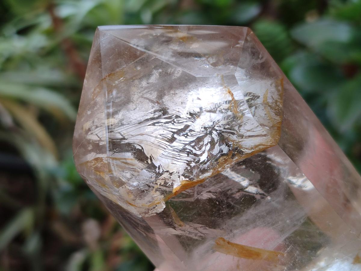 Polished Clear Quartz Crystals x 3 From Madagascar