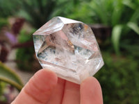 Polished Mixed Clear Quartz Crystals with Inclusions x 12 From Madagascar