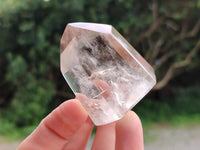 Polished Mixed Clear Quartz Crystals with Inclusions x 12 From Madagascar