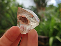 Polished Mixed Clear Quartz Crystals with Inclusions x 12 From Madagascar