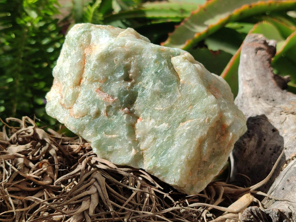 Natural Cobbed Aquamarine Specimens x 3 From Northern Cape, South Africa