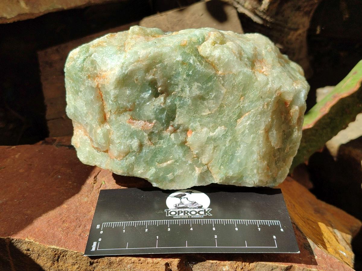 Natural Cobbed Aquamarine Specimens x 3 From Northern Cape, South Africa