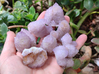 Natural Sunburst Lilac Amethyst Spirit Crystals and Clusters x 35 From Boekenhouthoek, South Africa