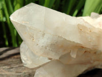 Natural Clear Cascading Quartz Crystal Cluster x 1 From Madagascar