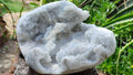 Polished Blue Celestite Geode Specimen x 1 From Sakoany, Madagascar - Toprock Gemstones and Minerals 