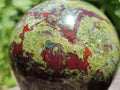 Polished Bastite Dragonsblood Stone Spheres x 2 From Tshipise, South Africa