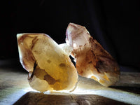 Natural Red Hematoid Quartz Crystals x 12 From Karoi, Zimbabwe