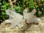 Natural Clear Quartz Clusters x 35 From Madagascar