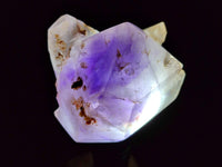 Polished Window Amethyst Crystals x 3 From Akansobe, Madagascar