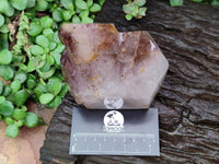 Polished Window Amethyst Crystals x 3 From Akansobe, Madagascar