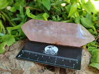 Polished Double Terminated Gemmy Rose Quartz Crystals x 6 From Madagascar
