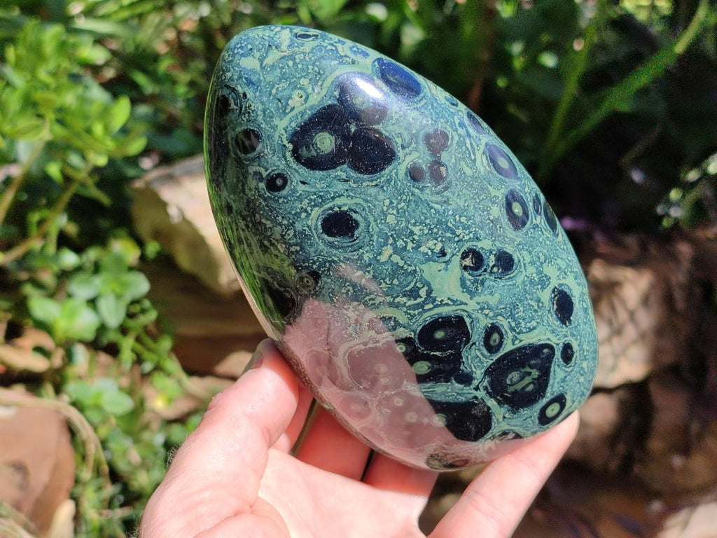 Polished Stromatolite Standing Free Forms x 3 From Katsepy, Madagascar