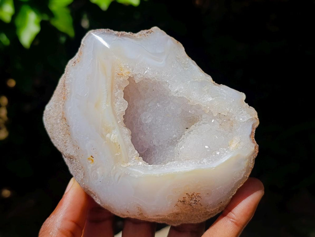 Polished Agates with Crystalline Geodes x 4 From Maintirano, Madagascar