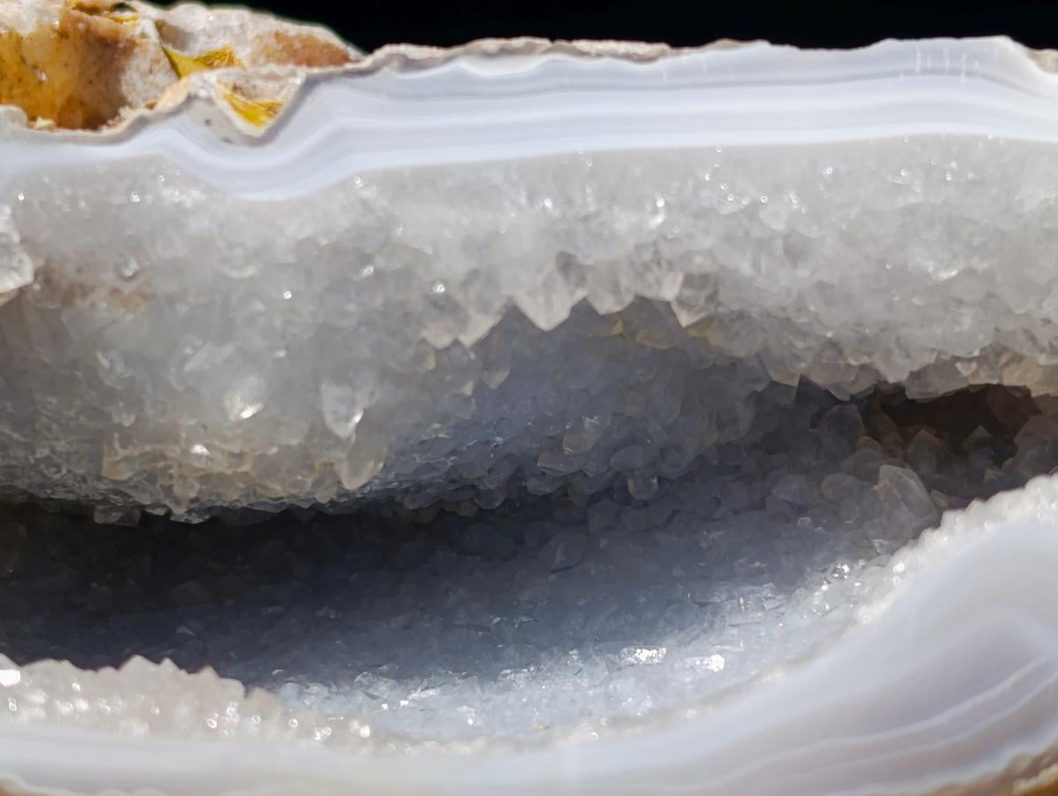 Polished Agates with Crystalline Geodes x 4 From Maintirano, Madagascar