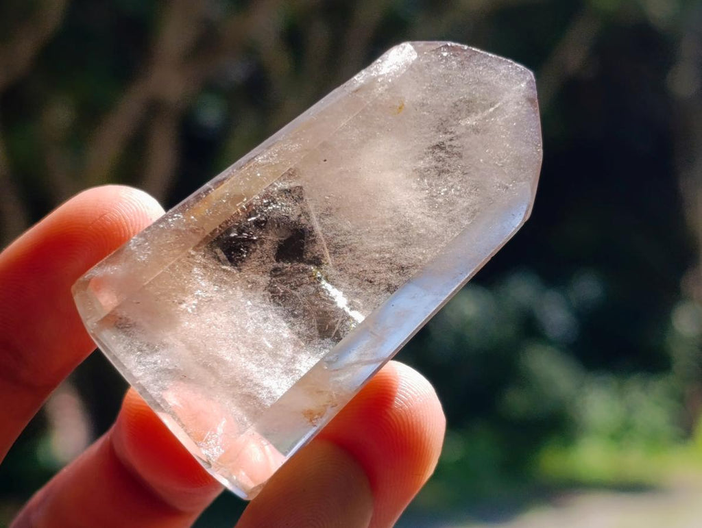 Polished Mixture of Smokey Quartz Crystals x 12 From Madagascar