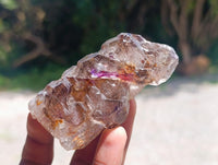 Natural Window Amethyst Crystals x 6 From Chiredzi, Zimbabwe