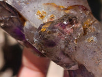 Natural Window Amethyst Crystals x 6 From Chiredzi, Zimbabwe