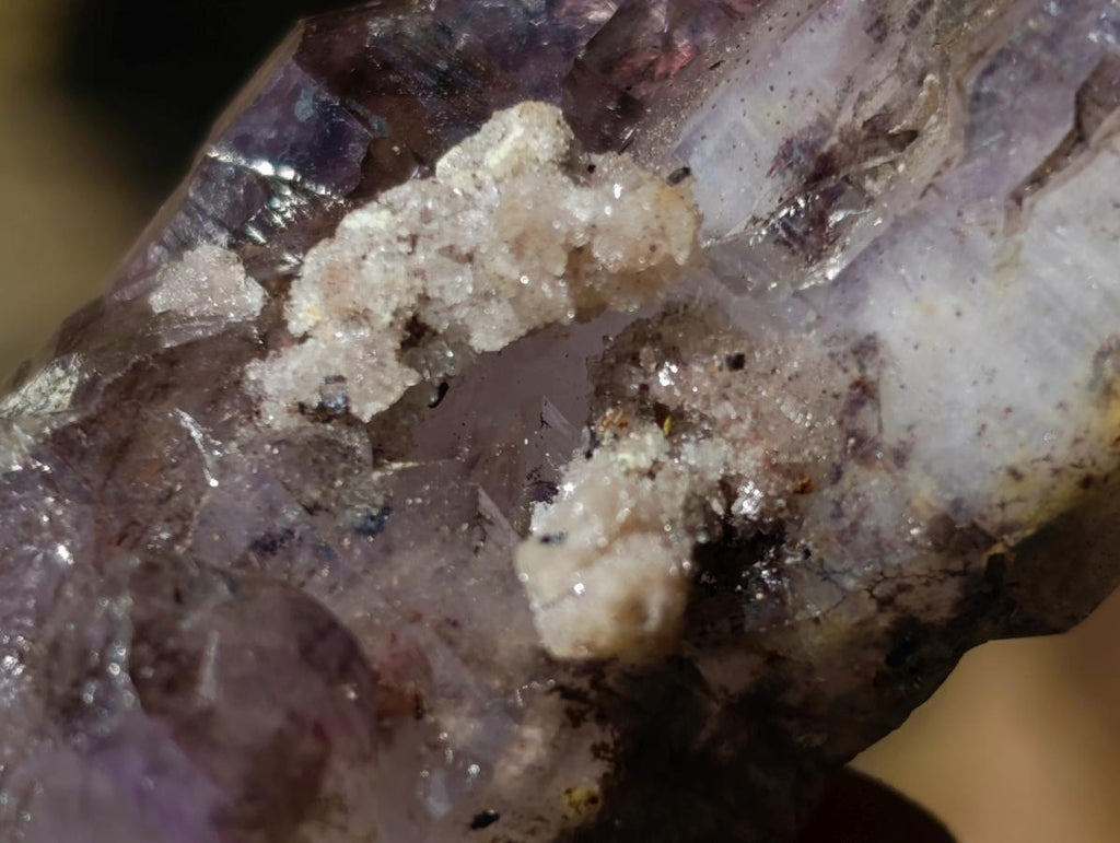 Natural Window Amethyst Crystals x 6 From Chiredzi, Zimbabwe