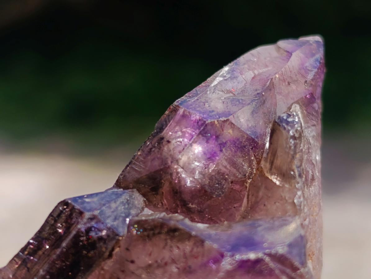 Natural Window Amethyst Crystals x 6 From Chiredzi, Zimbabwe