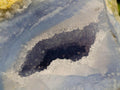 Natural Blue Lace Agate Geode Specimens x 4 From Nsanje, Malawi