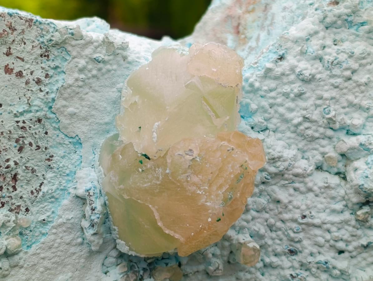 Natural XL Calcite Plancheite Specimen x 1 From Mashamba West Mine, Congo