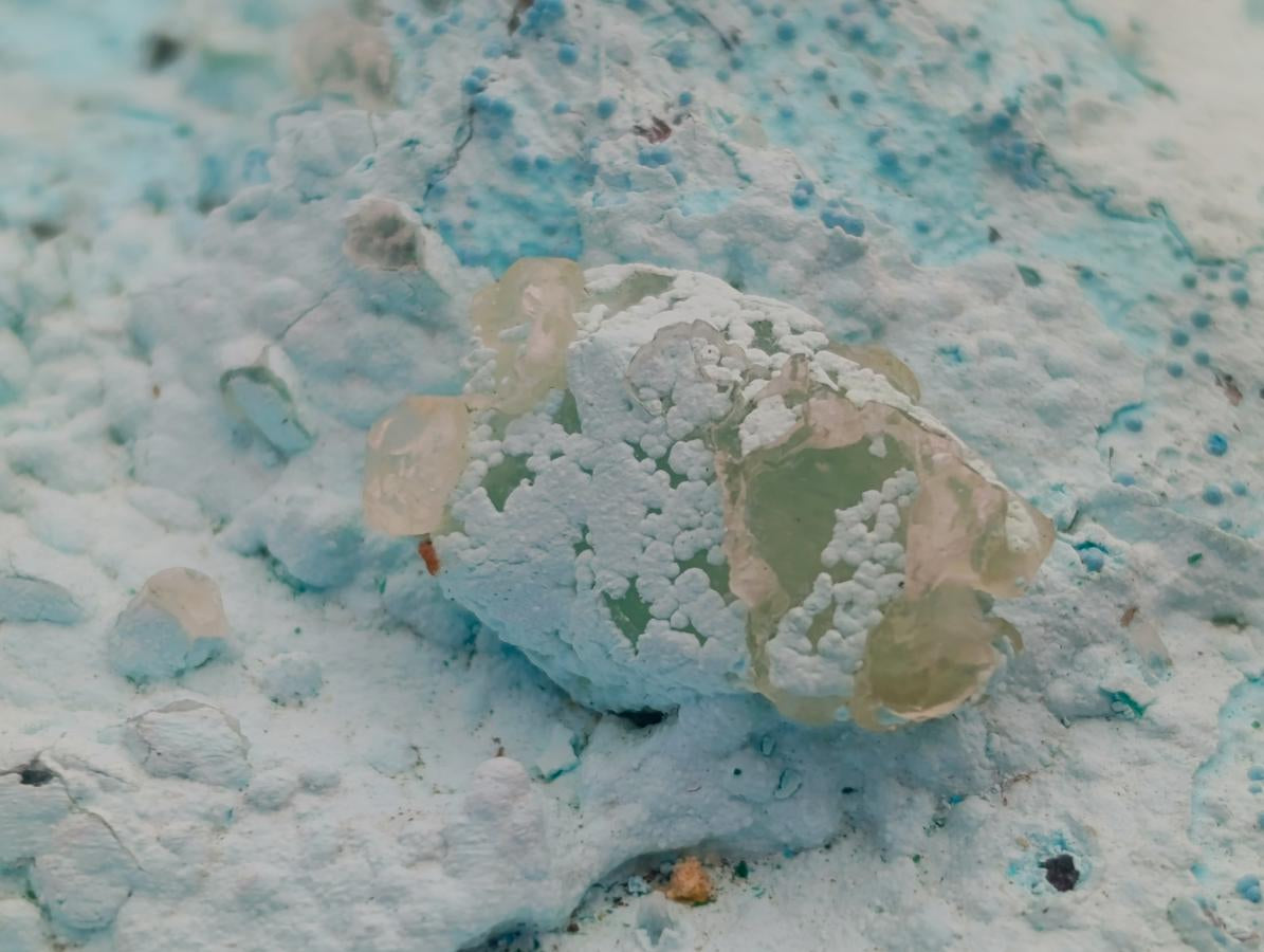 Natural XL Calcite Plancheite Specimen x 1 From Mashamba West Mine, Congo