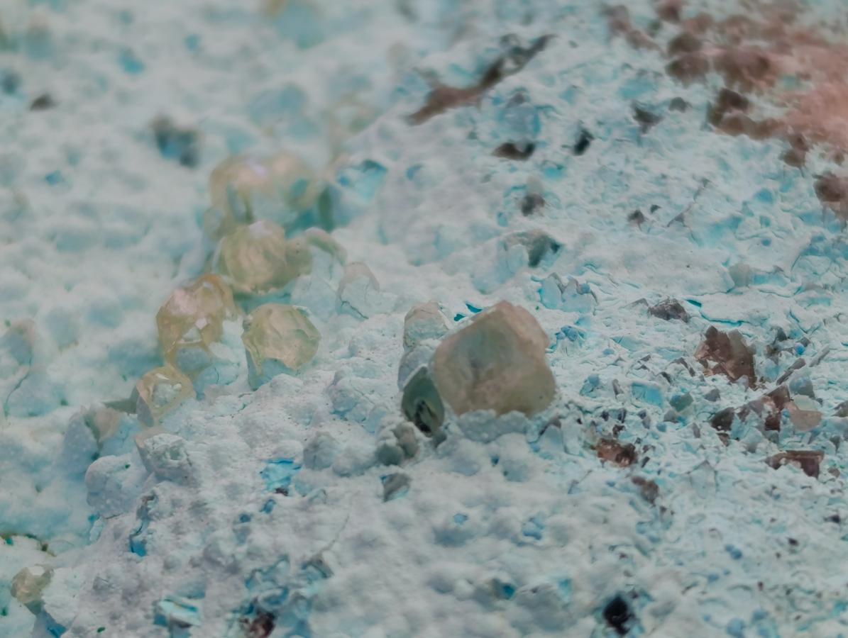 Natural XL Calcite Plancheite Specimen x 1 From Mashamba West Mine, Congo