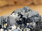 Natural Schorl Black Tourmaline with Hyalite Opal x 1 From Erongo, Namibia