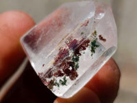 Polished Chlorite Quartz Moss Crystals x 70 From Mandoto, Madagascar