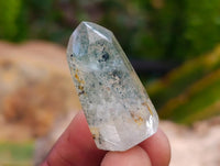 Polished Chlorite Quartz Moss Crystals x 70 From Mandoto, Madagascar