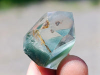 Polished Chlorite Quartz Moss Crystals x 70 From Mandoto, Madagascar