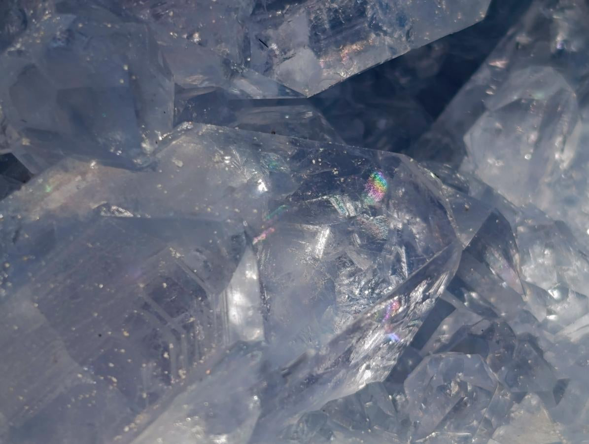 Natural Blue Celestite Specimen x 1 From Sakoany, Madagascar