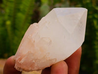 Natural Clear Cascading Quartz Crystal Clusters x 12 From Madagascar