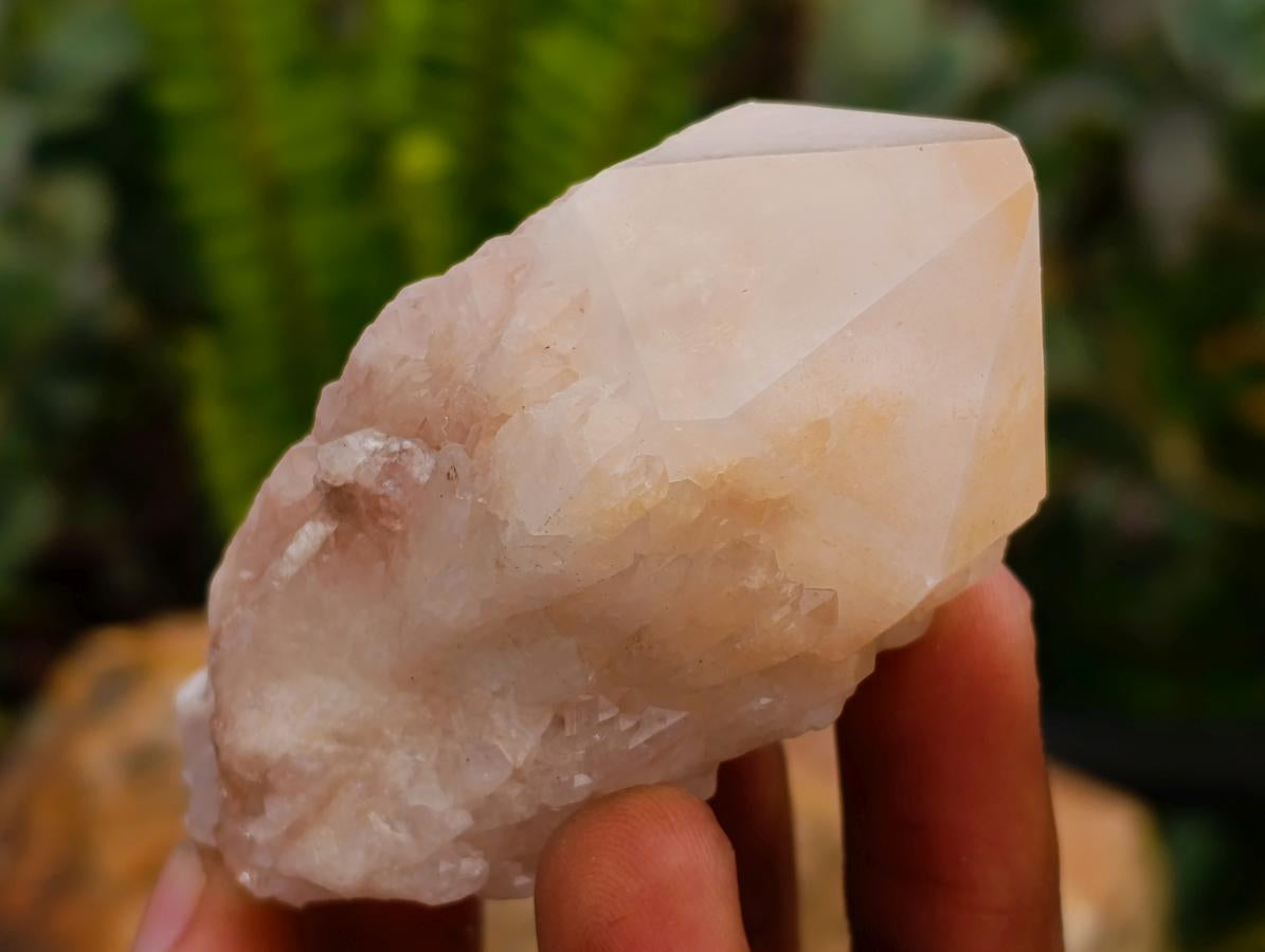 Natural Clear Cascading Quartz Crystal Clusters x 12 From Madagascar