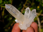 Natural Clear Quartz Clusters x 35 From Madagascar
