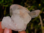 Natural Clear Quartz Clusters x 35 From Madagascar