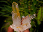 Natural Clear Quartz Clusters x 35 From Madagascar