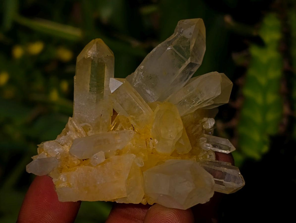 Natural Clear Quartz Clusters x 35 From Madagascar