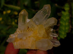 Natural Clear Quartz Clusters x 35 From Madagascar