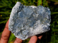 Natural Blue Celestite Specimens x 4 From Sakoany, Madagascar