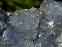 Natural Blue Celestite Specimens x 4 From Sakoany, Madagascar