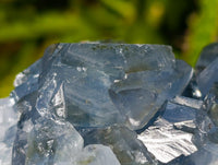 Natural Blue Celestite Specimens x 4 From Sakoany, Madagascar