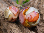 Polished Polychrome Jasper Spheres x 6 From NW Coast, Madagascar