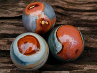 Polished Polychrome Jasper Spheres x 6 From NW Coast, Madagascar