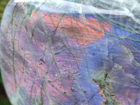 Polished Rare Purple Sunset Flash Labradorite Standing Free Forms x 1 From Madagascar