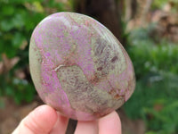 Polished Stichtite Standing Free Forms x 6 From Barberton, South Africa