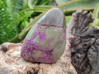 Polished Stichtite Standing Free Forms x 6 From Barberton, South Africa