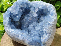 Natural Blue Celestite Geode Specimen x 1 From Sakoany, Madagascar